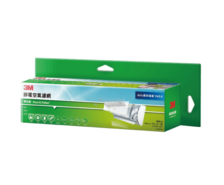 3M淨化級捲筒式靜電空氣濾網