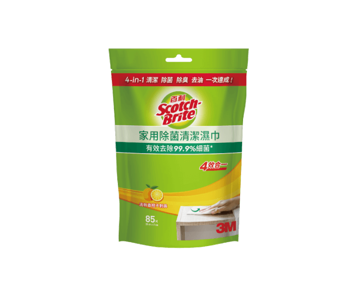 百利家用除菌清潔濕巾