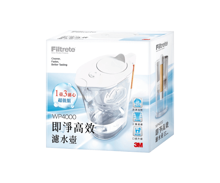 3M WP4000 即淨高效濾水壺