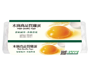 木崗高品質雞蛋(冷藏白殼蛋)600克