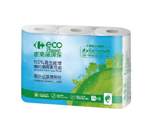 家樂福 環保捲筒衛生紙 270組×6包