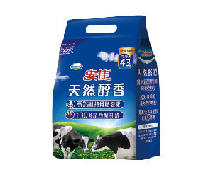 安佳100％ 純淨天然全脂奶粉 1400克