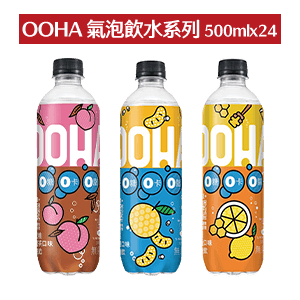 OOHA 氣泡飲水系列 500mlx24