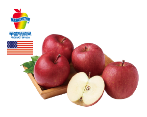美國有機富士蘋果每盒2粒每粒約200克