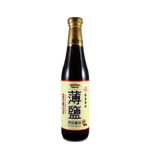 瑞春薄鹽黑豆醬油420ml