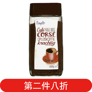 超值傳統即溶咖啡粉 第二件八折