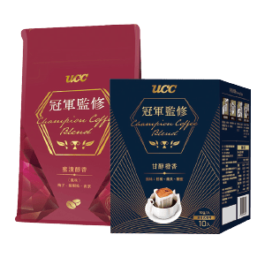 UCC冠軍監修咖啡豆系列/UCC冠軍監修濾掛式咖啡系列