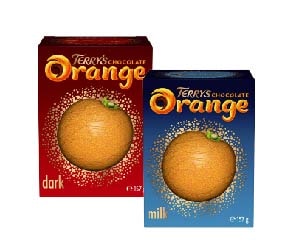 Terrys 橘子造型巧克力球 157克