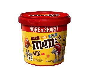 M&M's巧克力 綜合歡樂桶153克