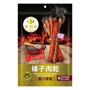家樂福條子肉乾(蜜汁/蒜香/黑胡椒)110∼120克