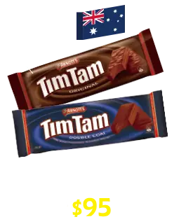澳洲TimTam白巧克力餅乾/澳洲TimTam原味巧克力餅乾/澳洲TimTam黑巧克力薄荷餅乾/澳洲TimTam經典黑巧克力餅乾/澳洲TimTam雙層巧克力餅乾