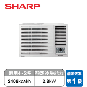 夏普變頻典雅窗型冷氣 AF-G280CH