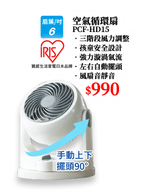 空氣循環扇PCF-HD15