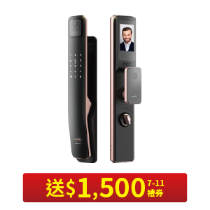 人臉辨識靜音智慧電子鎖K1 Ultra