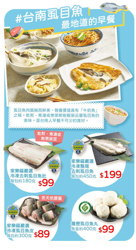 #台南虱目魚，最地道的早餐