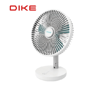 DIKE8吋摺疊收納立式桌扇DUF301