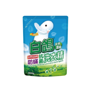 白鴿洗衣精補充包系列2000克