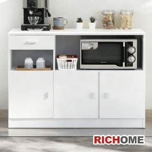 RIHCOME米娜防潑水三門一抽廚房櫃