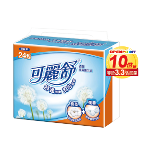 可麗舒抽取衛生紙100抽x24包