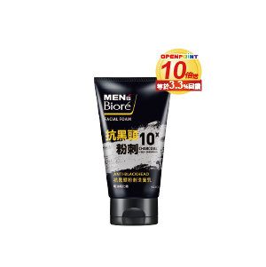 MEN’s Biore10倍炭洗面乳系列 100克