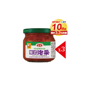 愛之味韓式泡菜 190克x3