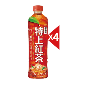 御茶園特上紅茶/檸檬紅茶550毫升x4
