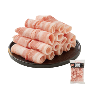 冷凍豬五花火鍋肉片(每包約1000克)