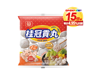 桂冠貢丸/香菇貢丸383克