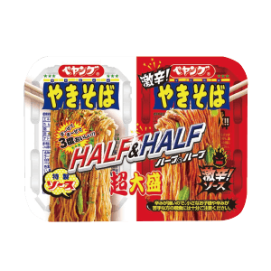 Peyoung超大盛炒麵(醬燒風味/激辛味半半)235∼237克