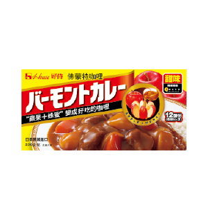 佛蒙特咖哩塊(甜味/中辣/辣味)/好侍素食咖哩塊200∼230克