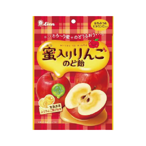 Lion潤喉糖(高知柚子/蘋果蜂蜜)62∼73克