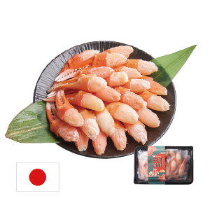 日本熟凍松葉蟹鉗(每盒淨重約260克)