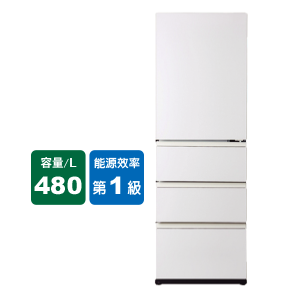 聲寶變頻四門玻璃冰箱