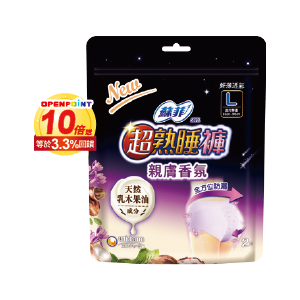 蘇菲超熟睡/乳木果油褲型衛生棉/超日安褲系列2片
