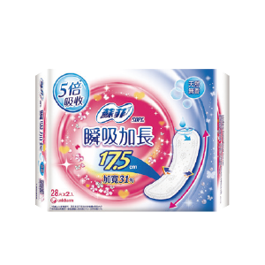 蘇菲瞬吸加長護墊系列(18∼32片)x2包