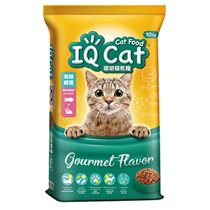 【IQ Cat 聰明貓】乾貓糧10kg-海陸總匯