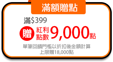 滿額贈點