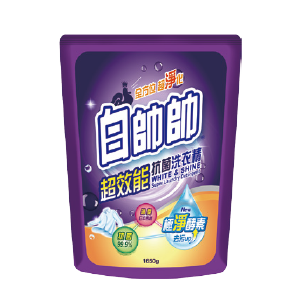 白帥帥洗衣精補充包系列1650克