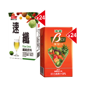 波蜜/泰山冰鎮系列/紅牌速纖纖維飲料