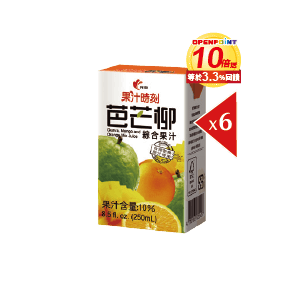 光泉正庄/果汁時刻系列 250毫升x6