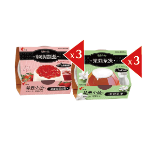 光泉奶酪 草莓蒟蒻/玉米脆片/ 晶典小品 茉莉茶凍/咖啡凍/黑糖奶酪 (100∼130克)x3
