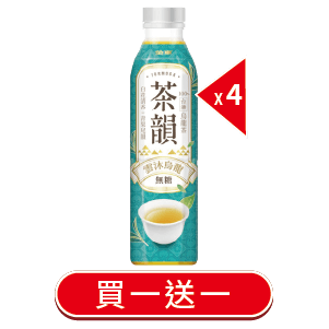 金車茶韻 日曦紅茶/雲沐烏龍 580毫升x4