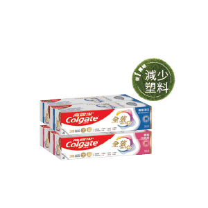 高露潔全效牙膏 專業淨白/炭深潔/專業抗敏感 150克x2