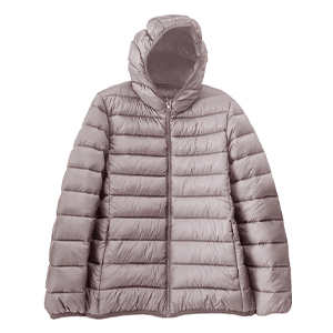 輕絨保暖連帽外套