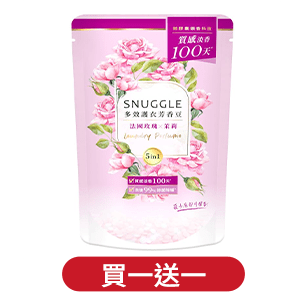 熊寶貝護衣芳香豆玫瑰X茉莉補充包300ML