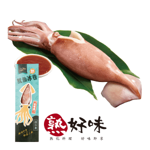 熟魷魚冰卷(冷凍)