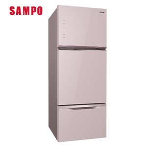 聲寶SR-C48GDV(P2)變頻玻璃三門冰箱475L