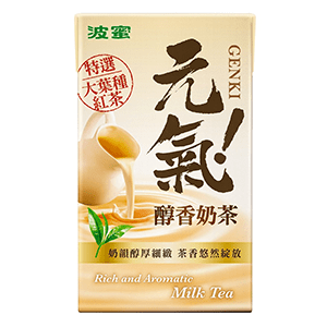 波蜜元氣醇香奶茶 250mlx24入