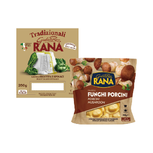 RANA義大利餃(里考塔起司波菜/牛肝菌菇/花椰風味)250克