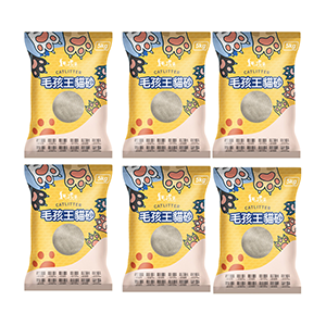 【毛孩王】​強效除臭貓砂5kg*6包​(粗砂/香味任選)​